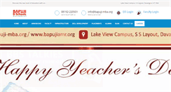 Desktop Screenshot of bapuji-mba.org
