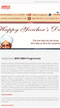 Mobile Screenshot of bapuji-mba.org